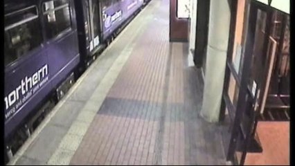 Latest CCTV released of drunk woman falling under train
