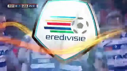 Propper GOAL (0:1) - Feyenoord vs Graafschap - 19/03/2016