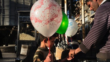 In one part of Aleppo, life shows signs of improvement