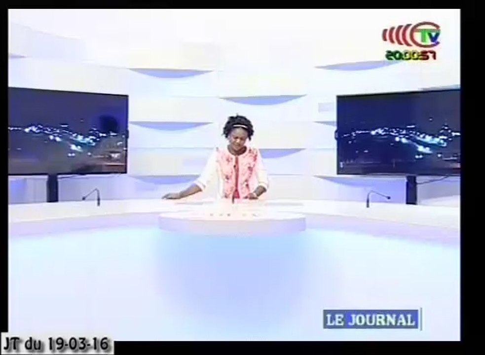 Journal de 20h TVCongo du Samedi 19 mars 2016 -By Congo-Site