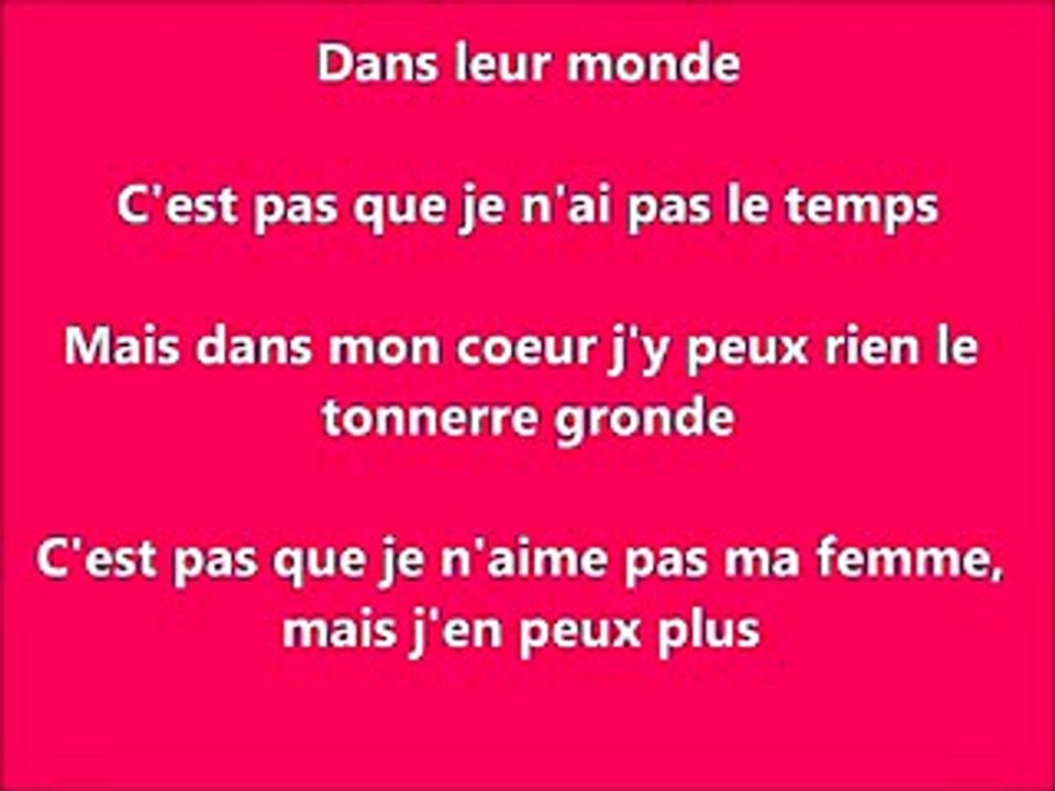 Christophe Maé - Je Me Lâche