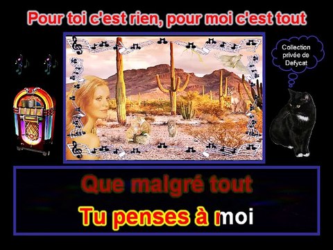 Patricia Lavila - Pour toi c'est rien, pour moi c'est tout