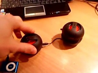 mijn 2 X-Mini's, dik geluid!!