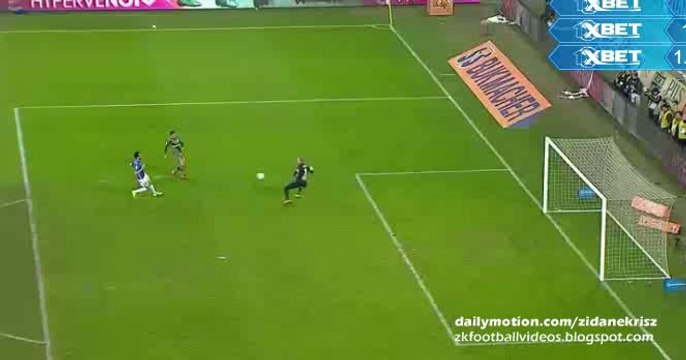 0-1 Nikolic Nemanja Goal - Lech Poznan v. Legia Warsawa 19.03.2016