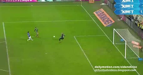 0-1 Nikolic Nemanja Goal - Lech Poznan v. Legia Warsawa 19.03.2016