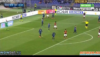0-1 Ivan Perisic Goal HD  - Roma 0-1 Inter Milan (19.03.2016) Serie A