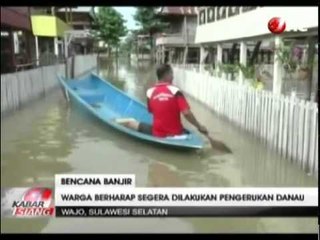 Banjir Wajo Rendam 15 Ribu Lebih Rumah Penduduk