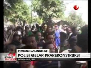 Warga Emosi Melihat Tersangka Pembunuh Angeline