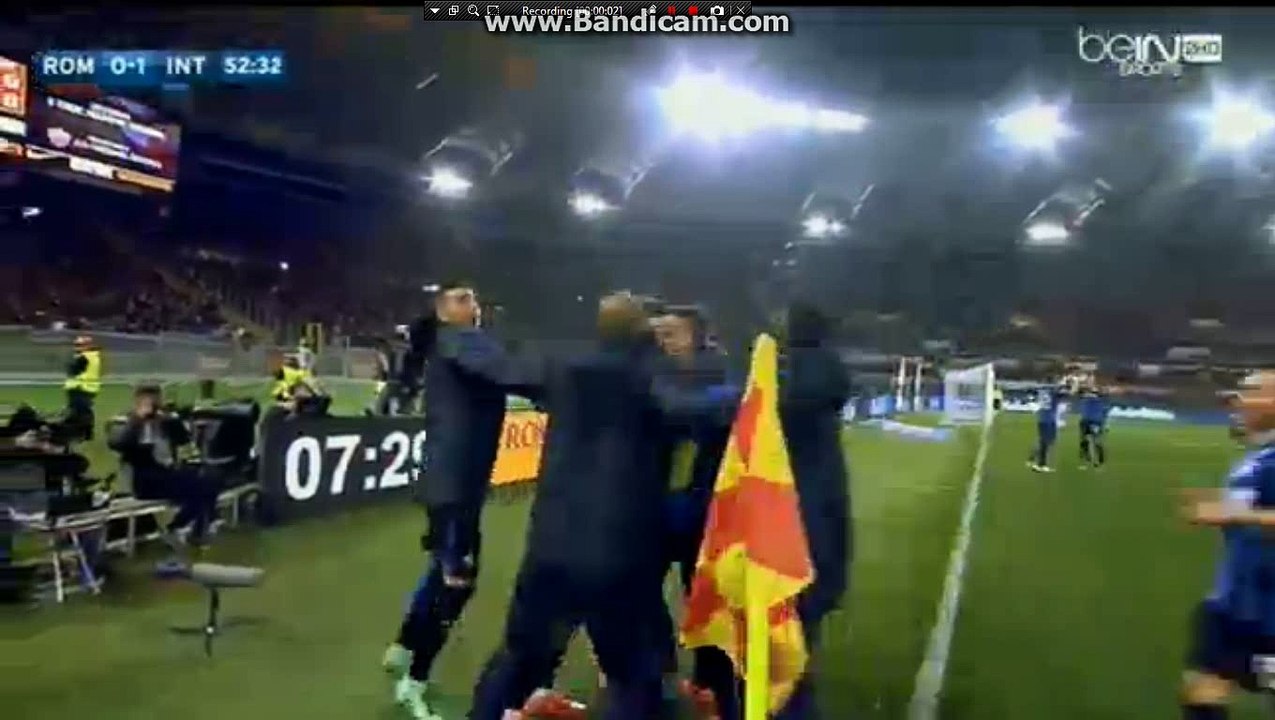 Ivan Perisic - Goal - Roma 0 - 1 INTER  -  19.03.2016