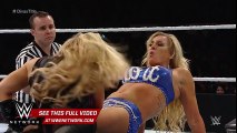 WWE Network  Natalya vs. Charlotte - Divas Title Match  WWE Roadblock 2016