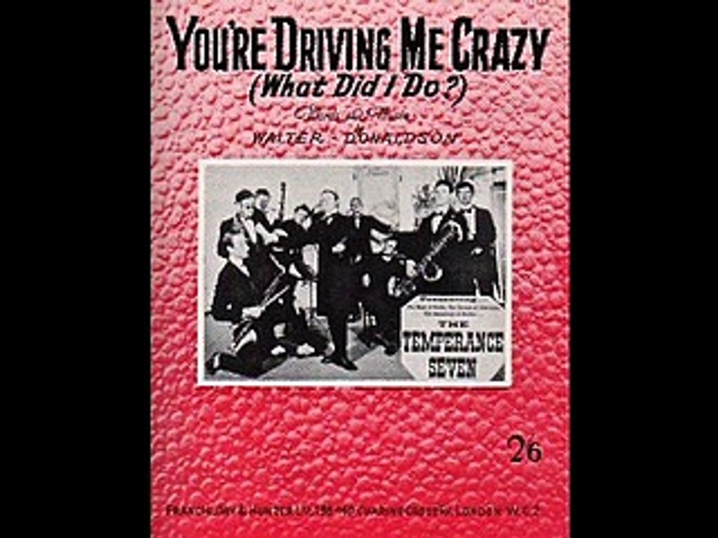 ⁣Jack Albin & His Hotel Pennsylvania Music - You're Driving Me Crazy