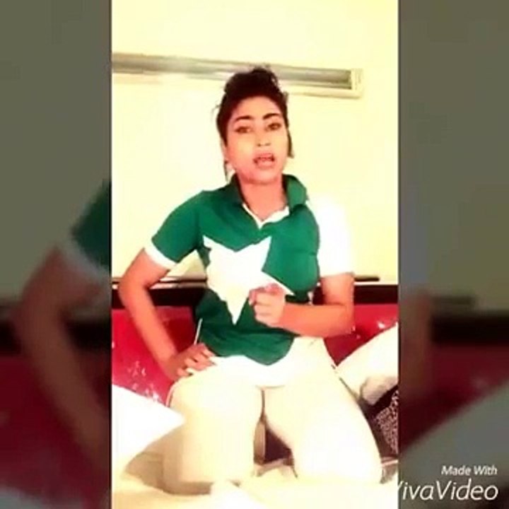 ‫قندیل بلوچ‬ - Qandeel Baloch Reaction to Pakistan Cricket Team Loss to India and Shahid Afridi