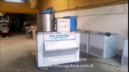 1T Yaprak Buz Makinesi /Flake Ice Machine " EFE SOĞUTMA