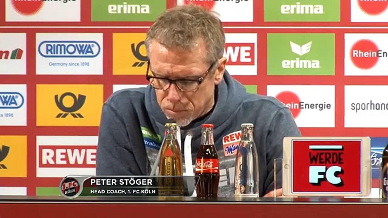 Peter Stöger nach Bayern: 'War mehr drin!' | 1. FC Köln - FC Bayern München 0:1