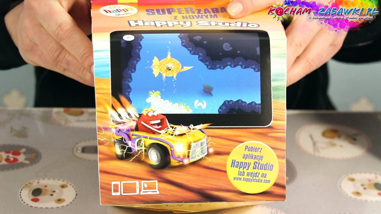 McDonalds - Happy Meal - Skylanders Superchargers - Figures / Figurki - Unboxing