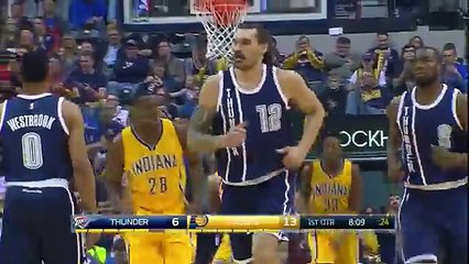 Kevin Durant 33 Points Highlights - Thunder vs Pacers - March 19, 2016
