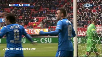 Vincent Janssen Goal HD -Twente 0-1 AZ Alkmaar - 20-03-2016