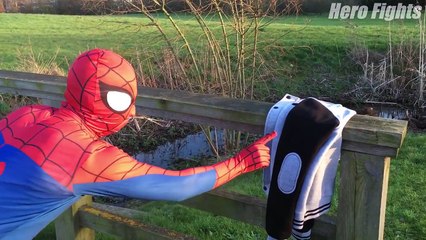 Spiderman Vs Joker In Real Life! Spiderman & Joker Park Battle | Fune Superhero Movie