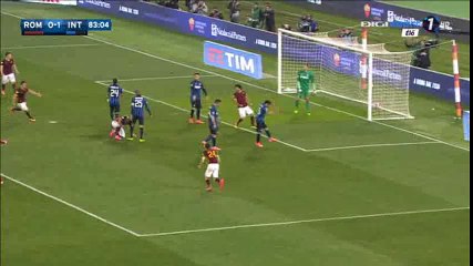 Radja Nainggolan Goal HD -  AS Roma 1-1 Inter - 19-03-2016