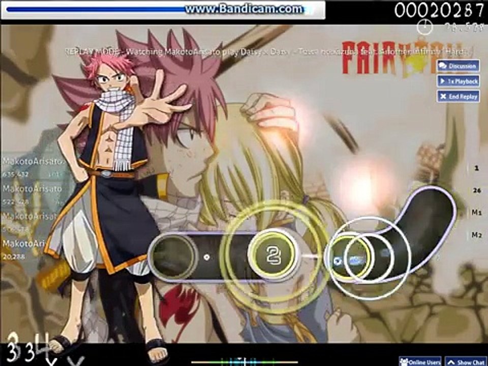 Fairy Tail Openings - Let's Play Osu! [PART 5]