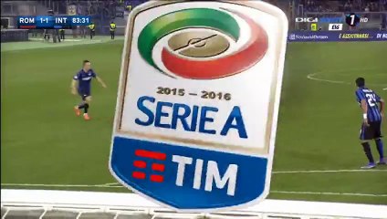 Download Video: 1-1 Radja Nainggolan Goal Italy  Serie A - 19.03.2016, AS Roma 1-1 Inter Milano