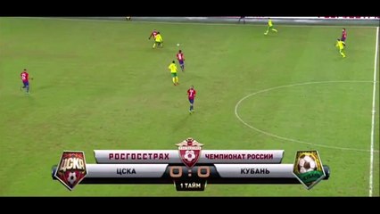 ЦСКА Москва - Кубань 2-0 (19 марта 2016 г, Чемпионат России)