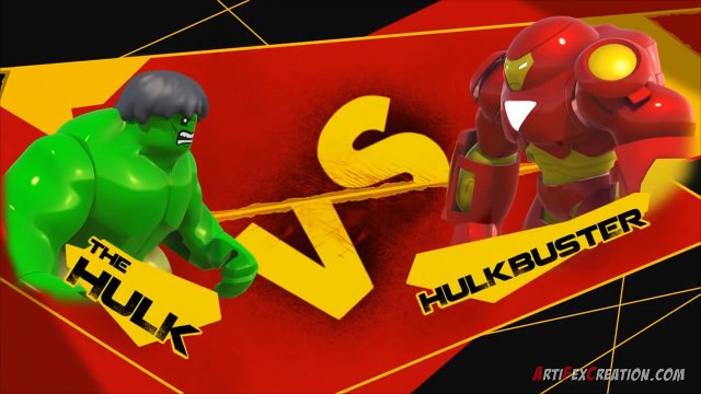 Lego HULK vs HULKBUSTER - CGI film