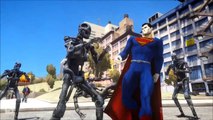 SUPERMAN VS TERMINATOR ARMY - MAN OF STEEL VS THE TERMINATOR