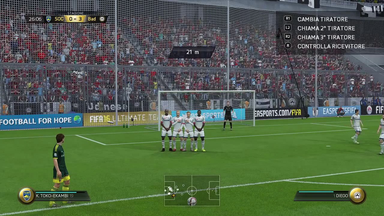 Diego amazing freekick goal