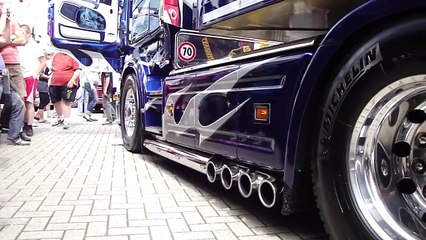 Blue shark scania r620 truckstar festival 2010 [HD, 720p]