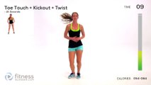 At Home Cardio Workout to Burn Fat and Tone (High & Low Impact Modifications)