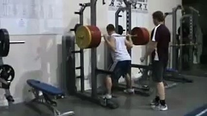 Dan Sullivan 365 lbs x 3 Squat