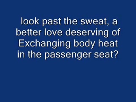 Lying is the most fun a girl can have - Lyrics