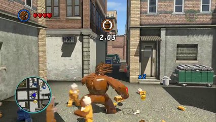 LEGO Marvel Super Heroes - All Big-fig Special Moves (PS4)