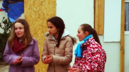 Rencontre Aven Savore au bidonville de Ballainvilliers le 19 mars