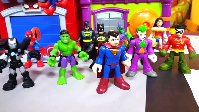 Spider-man Imaginext Playskool Heroes Spiderman Battles the Green Goblin
