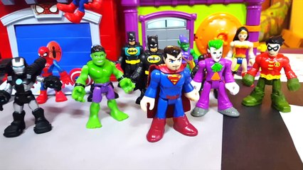 Spider-man Imaginext Playskool Heroes Spiderman Battles the Green Goblin