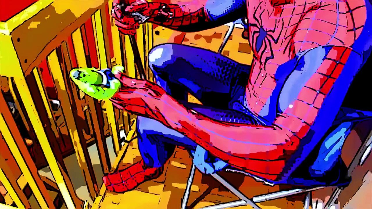 Spiderman vs Venom in Real Life | Superhero Fun & Fishing Movie! | Cartoon