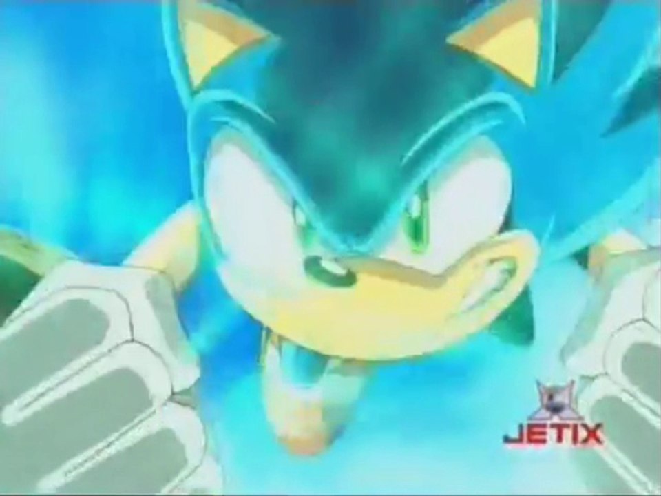 1ª Abertura de Sonic X (Formato 4;3) no Jetix