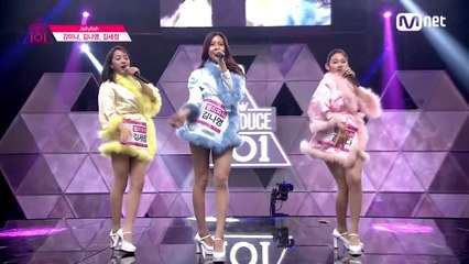 Produce 101 [풀버전] 젤리피쉬 ♬Something New 160122 EP.1