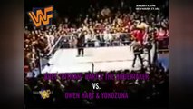 1996-01-06 WWF Live in New Haven - Bret Hitman Hart & The Undertaker VS Owen Hart & Yokozuna