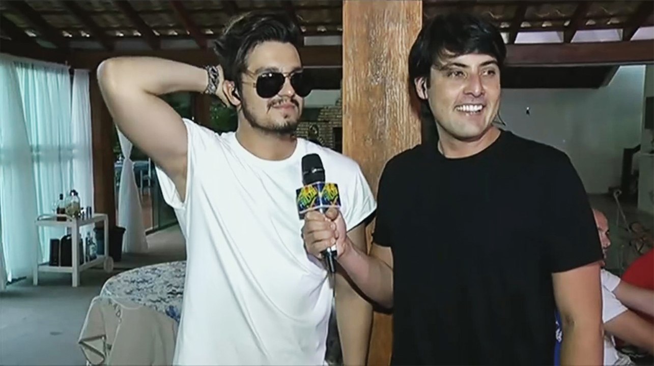"Domingão do Faustão" invade festa de aniversário de Luan Santana › PART 01