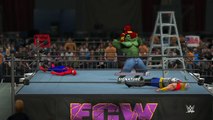 WWE 2K15 - SPIDER-MAN VS HULK VS IRON MAN VS THOR - EPIC BATTLE