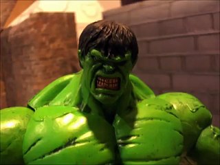 Hulk Vs Spider-Man Stop Motion