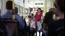 Gruaja Shtatzene ne Autobus - E pra e meritoi ky far djali  hahahaha