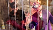 Spiderman vs Venom in Real Life! Red & Blue Spiderman Battles Venom Superhero Movie