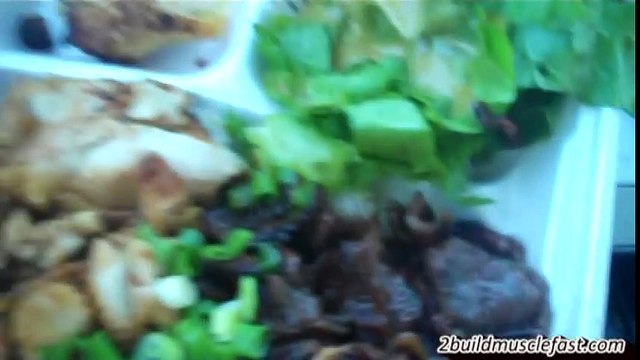 Natural Bodybuilding Cutting Meal Example High Protein NO CARBS @hodgetwins