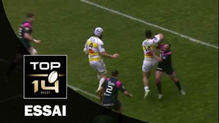 TOP 14 - Stade Français - La Rochelle : 33-20 Essai 2 Malietoa HINGANO (LAR) J13 - Saison 2015/2016