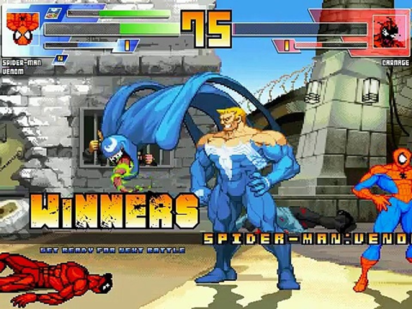 Mugen Spiderman Venom Vs Carnage Video Dailymotion