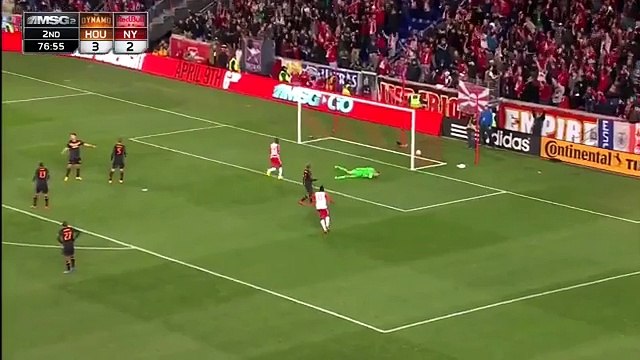 GOAL: The Red Bulls equalize once again thanks to Felipe - New York Red Bulls vs. Houston Dynamo - MLS 19-03-2016